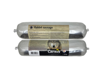 Carnis gestoomde worst Konijn 800 g