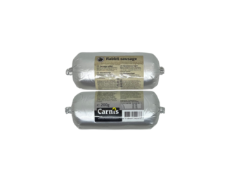 Carnis gestoomde worst Konijn 200 g