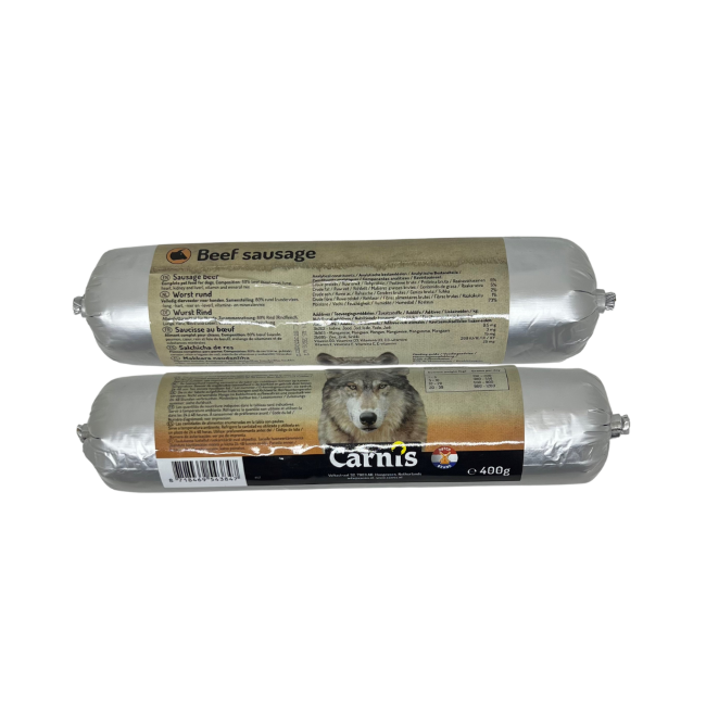 Carnis gestoomde worst Rund 400 g