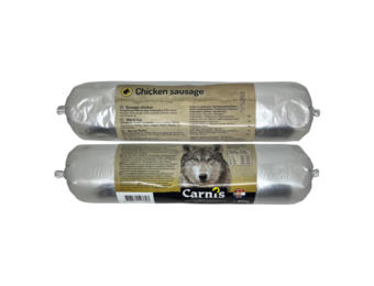 Carnis gestoomde worst Kip 800 g
