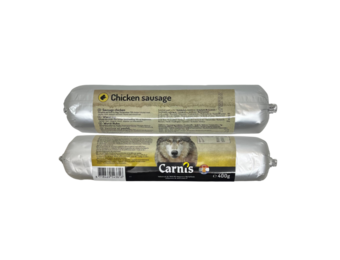Carnis gestoomde worst Kip 400 g