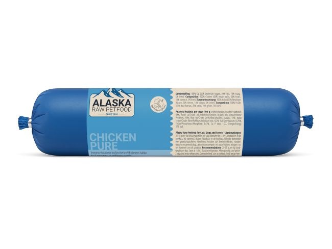 Alaska kat Pure Kip 250 g worst