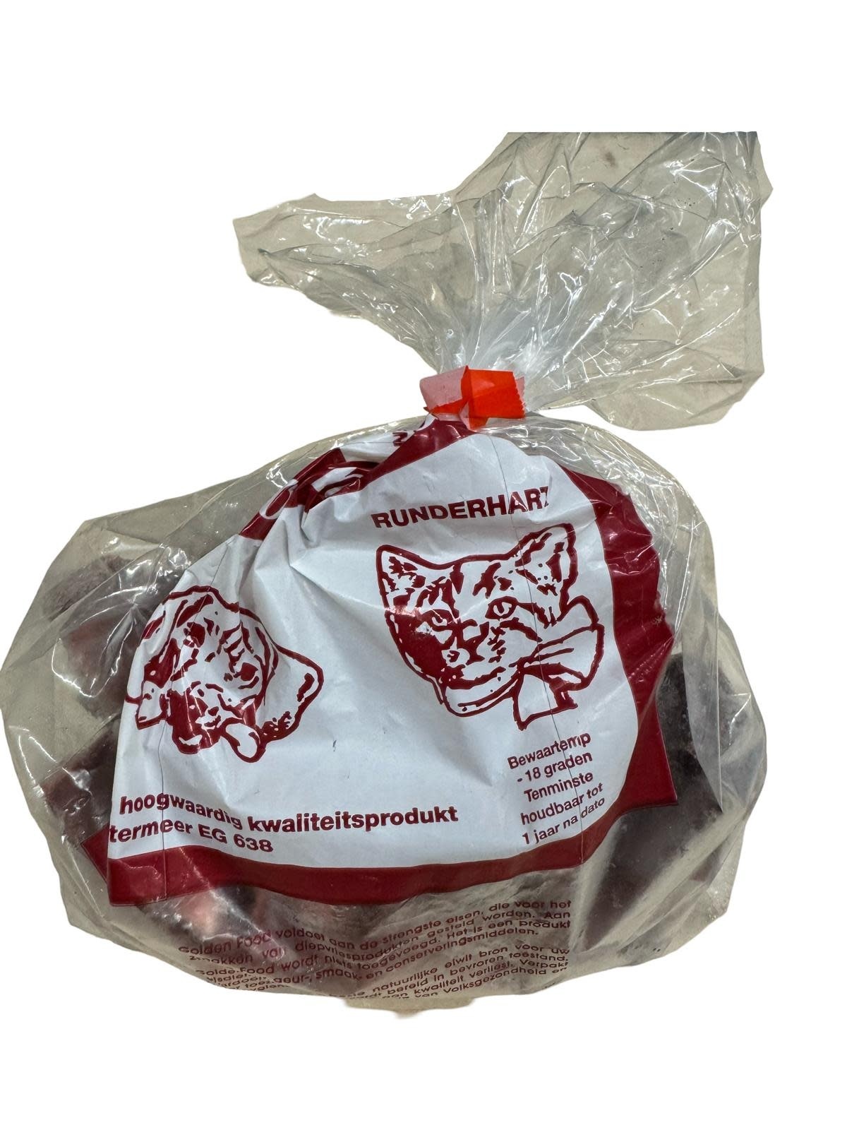 Golden Food Runderhart blokjes 500 g zak