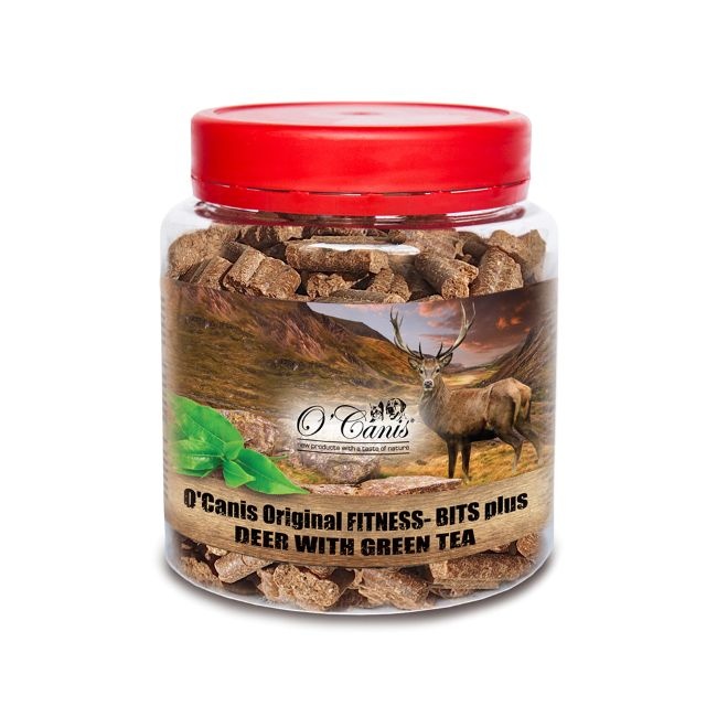 O'Canis Fitness-Bits Hert met groene thee 400 g pot