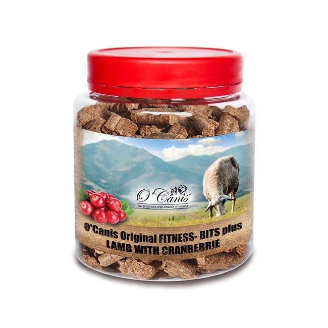 O'Canis Fitness-Bits Lam met cranberry 400 g pot