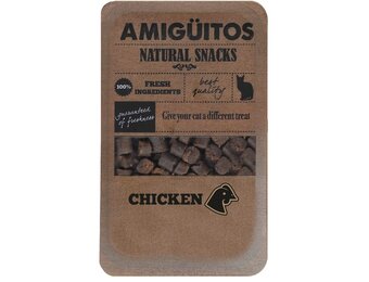 Amigüitos kattensnack semi-moist Kip 100 g
