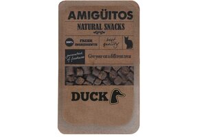 Amigüitos kattensnack semi-moist Eend 100 g