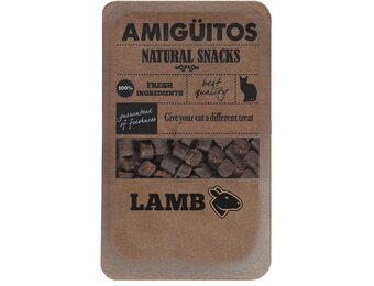 Amigüitos kattensnack semi-moist Lam 100 g