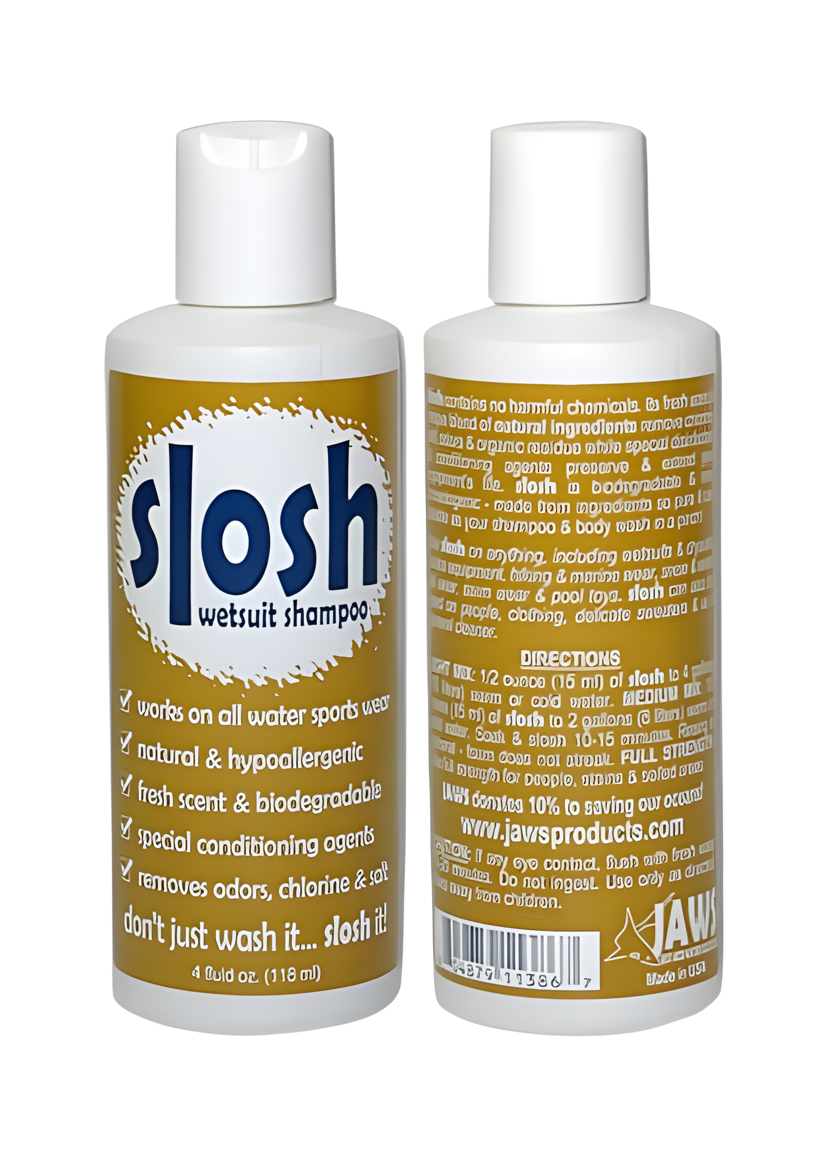 118 ml Slosh wetsuit shampoo/conditioner