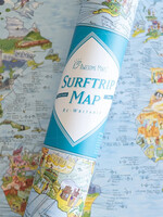 Awesome maps Surftrip map towel