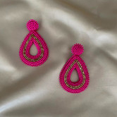 Fuchsia Beads