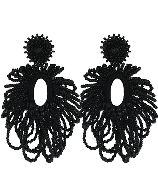 Anna Earrings - Black