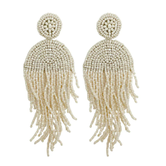 Statement Beads - Beige