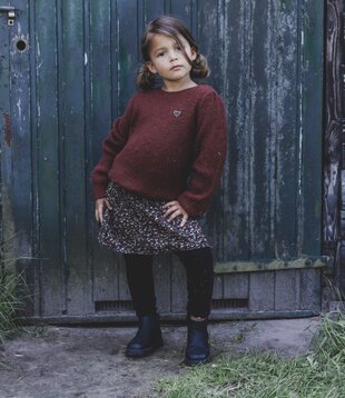 LOOXS Little knitted pullover Terra