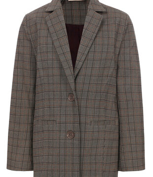 10Sixteen Check Blazer