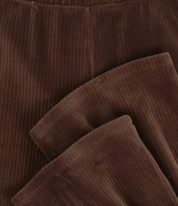 LOOXS Little & Me Little & Me rib velours flare pants