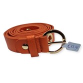 Leather Belt Orange