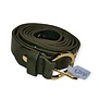 Leather Belt Dark Green