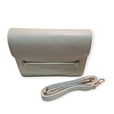 Leather Handbag  Beige