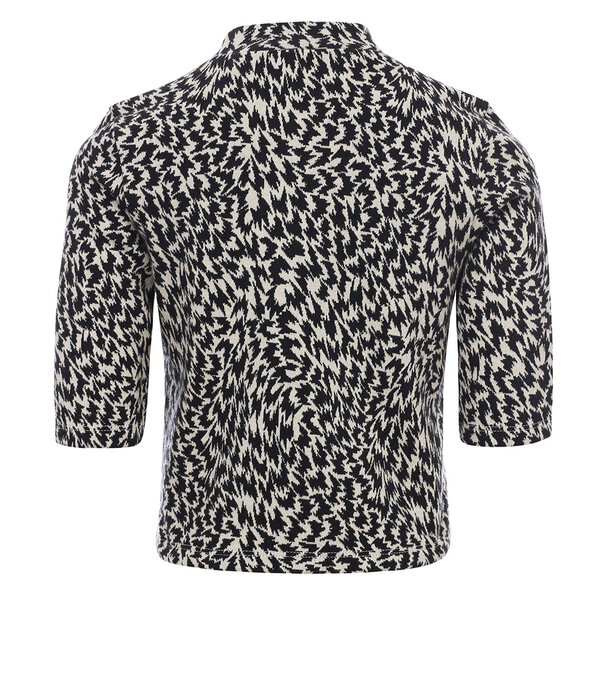 LOOXS 10SIXTEEN 10Sixteen jacquard top - antra spots