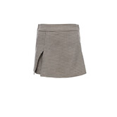 10Sixteen check skort - blue check