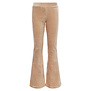 Little rib flare pants - Natural