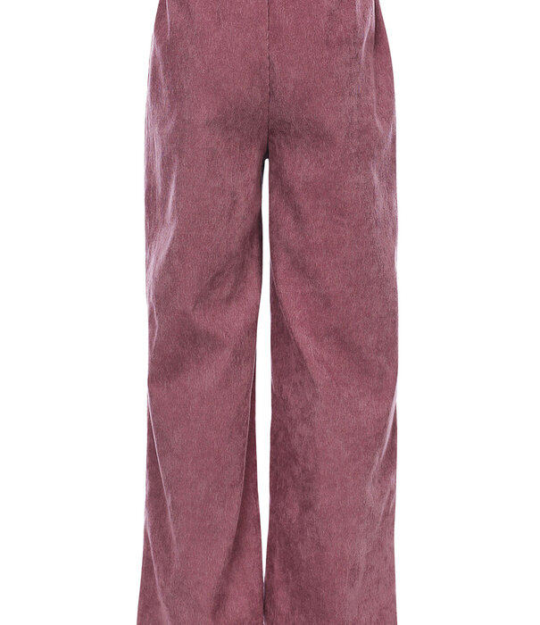 LOOXS Little Little corduroy wideleg pants - Mauve Blush