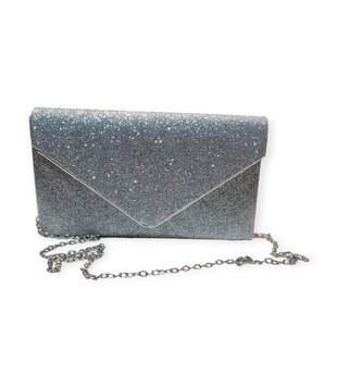 Handbag Glitter Silver