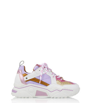 Pluto Sneakers | White / Lila