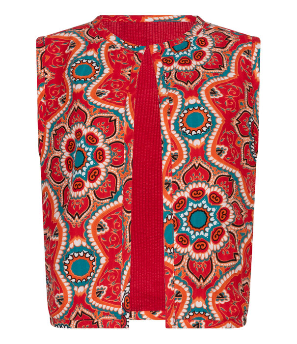 Lofty Manner Gilet Tahlee Red