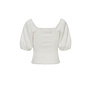 10Sixteen smock top off white