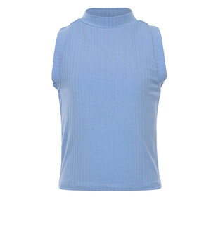 10Sixteen sleeveles Top sky blue