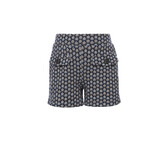 10Sixteen jaquard pattern shorts sky blue