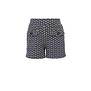 10Sixteen jaquard pattern shorts sky blue