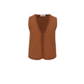 Little gilet caramel