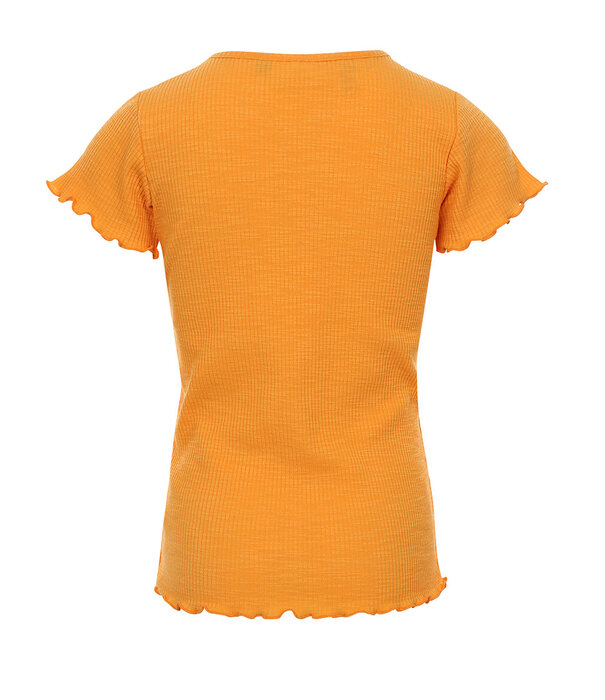 LOOXS Little Little slubrib T-shirt Orange