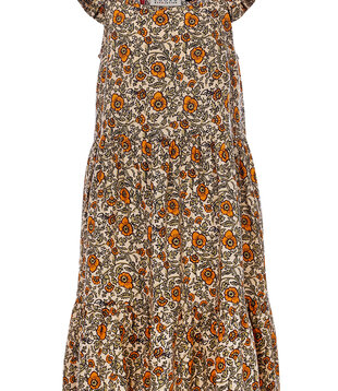 Little dress Orange Floral