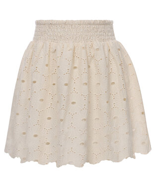 10Sixteen broidery skort Creamy