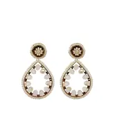 Sofie Earrings - Beige