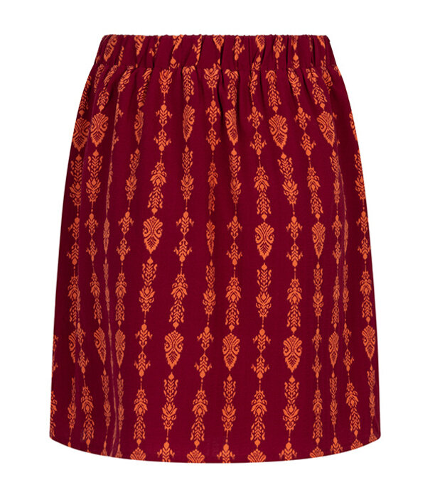 Lofty Manner Skirt Aubrie Botanical Stripe