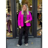 Blazer Leopard Prugna