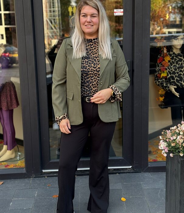 Blazer Leopard Army