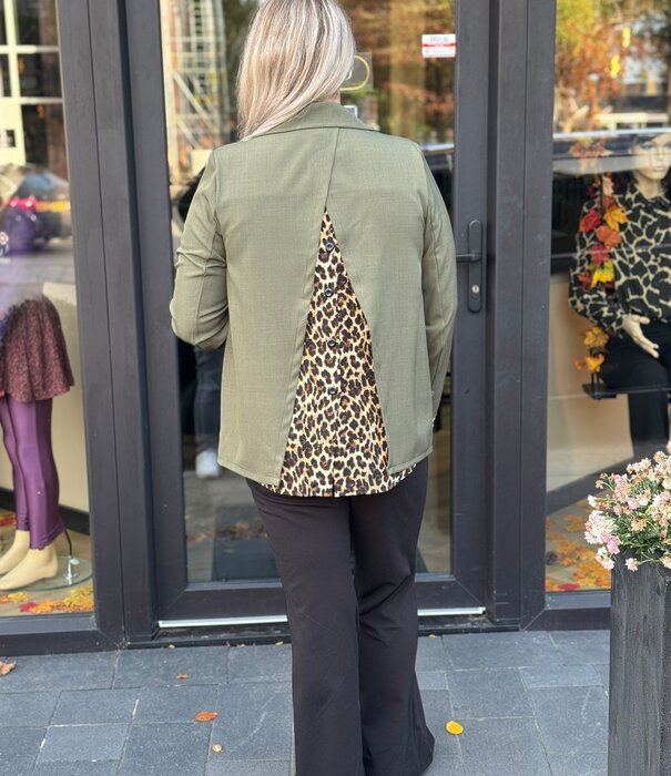 Blazer Leopard Army