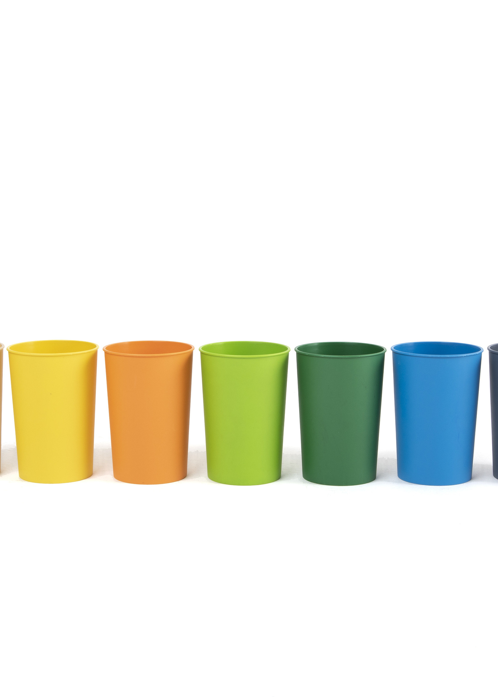 Happy Cups Bioplastic Drinkbeker PHA  Biologisch afbreekbaar 200 ml -  Groen - 1 stuks