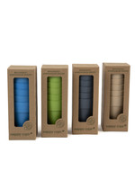 Happy Cups PHA Bioplastic Festivalbekers - Giftset Grijs  - 6 stuks - Biologisch afbreekbaar Geschenkverpakking