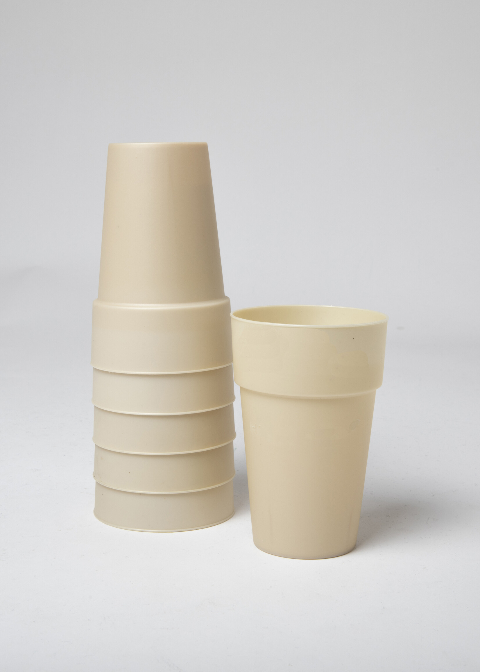 Happy Cups Bioplastic Festivalbeker PHA  Biologisch afbreekbaar 250 ml -  Naturel - 1 stuks