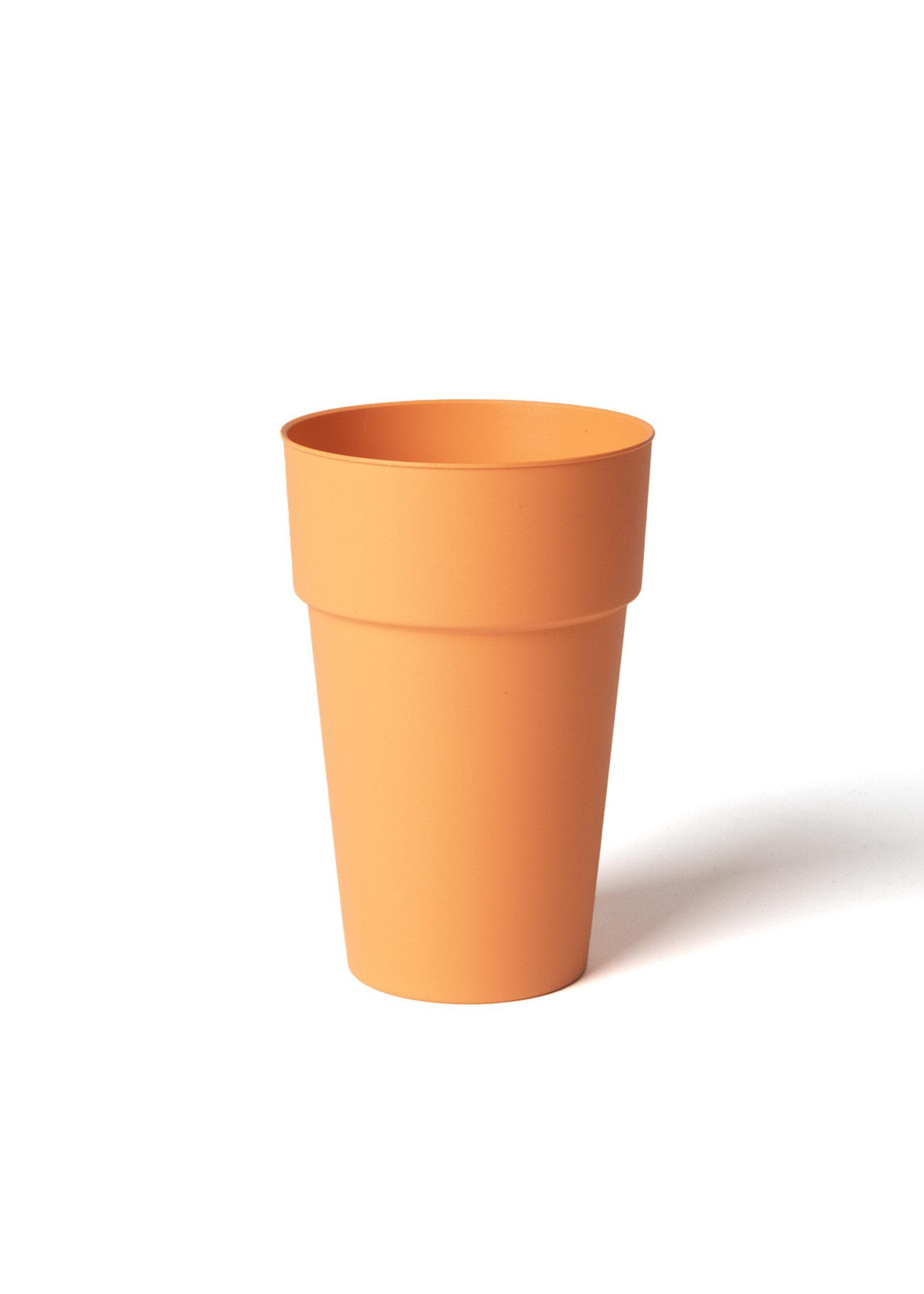 Happy Cups Bioplastic Festivalbeker PHA  Biologisch afbreekbaar 250 ml -  Oranje - 1 stuks
