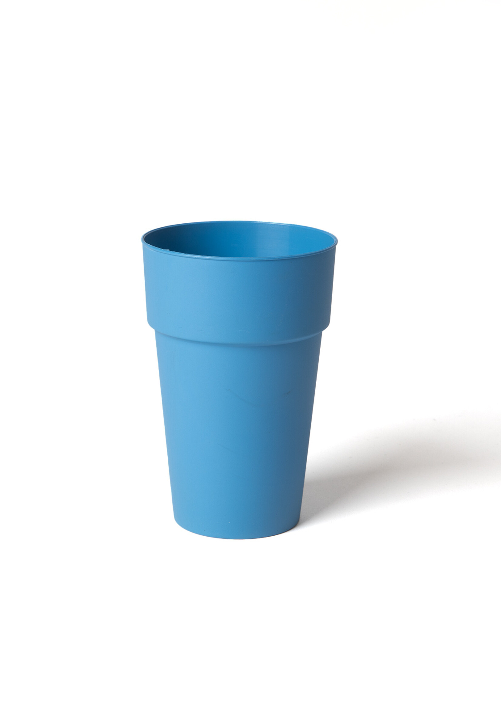 Happy Cups Bioplastic Festivalbeker PHA  Biologisch afbreekbaar 250 ml -  Blauw - 1 stuks
