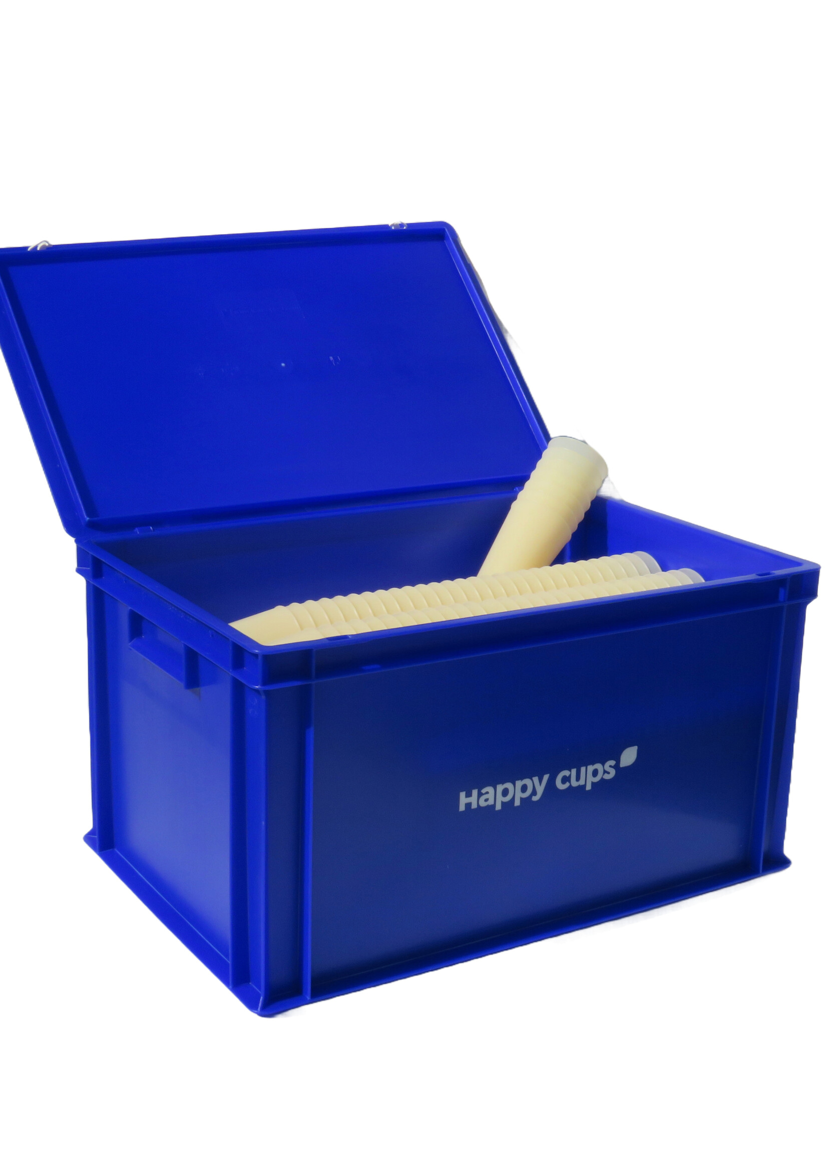 Happy Cups Bioplastic Eventbekerbox-  incl. 500 PHA Eventbekers