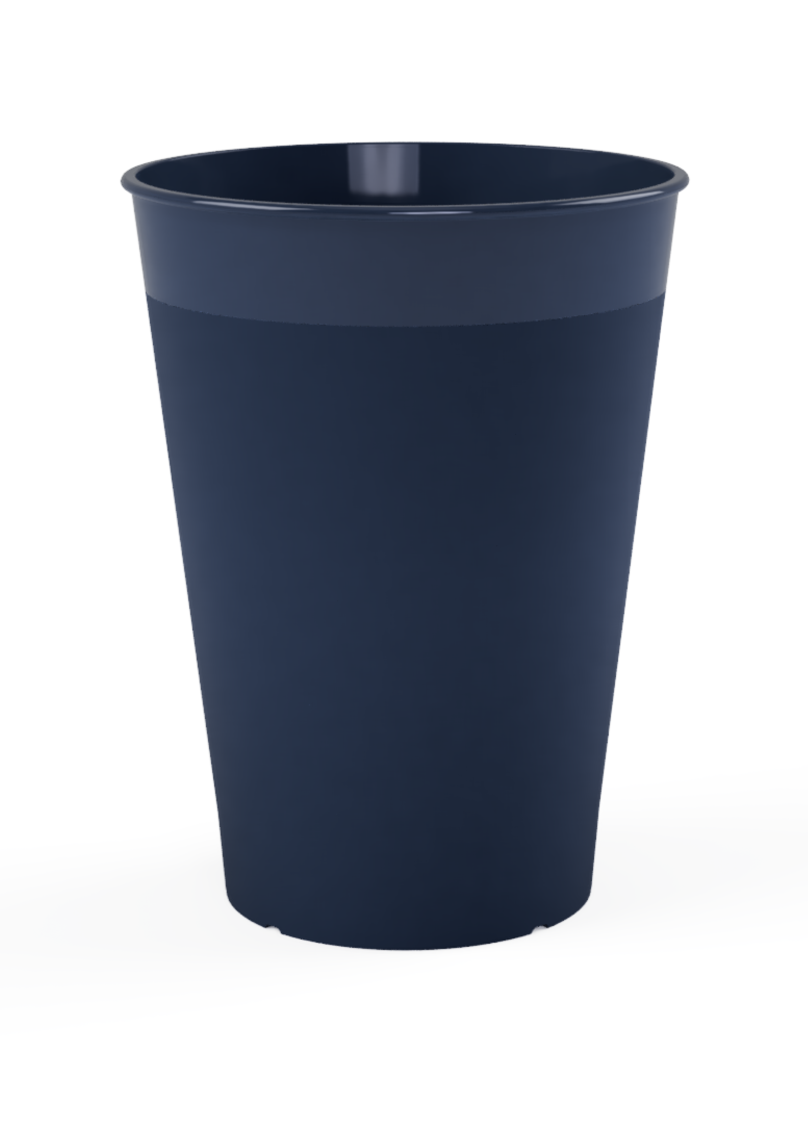 Happy Cups Bioplastic koffiebeker PHA  Biologisch afbreekbaar 180 ml - Blauw - 1 stuks